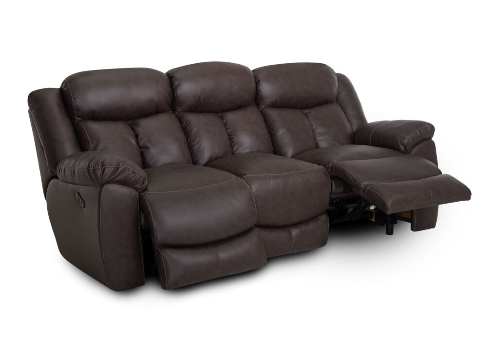 Warner Duvall Coffee Dual Reclining Power Sofa Image
